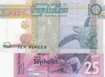 Seychelles, 10 Ruppes and 25 Rupees, ... 