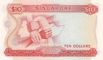 Singapore, 10 Dollars, 1972, UNC, p3c
