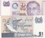 Singapore, 1 Dollar and ... 
