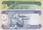 Solomon Islands, 2 Dollars and 5 Dollars, ... 
