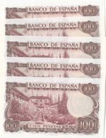 Spain, 100 Pesetas, 1970, UNC, p152, (Total ... 