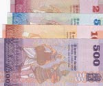 Sri Lanka, 20 Rupees, 50 Rupees, 100 Rupees ... 