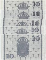 Sweden, 10 Kronor (5), 1956/1959, UNC, p43d, ... 