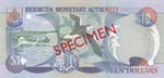 Bermuda, 10 Dollars, 2000, UNC, p52s, ... 