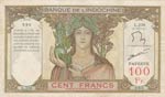 Tahiti, 100 Francs, ... 