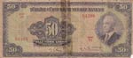 Turkey, 50 Lira, 1942, ... 