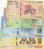 Burundi, 500 Francs, ... 