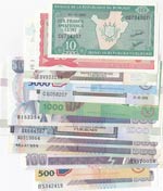 Burundi, 10 Francs, 20 ... 