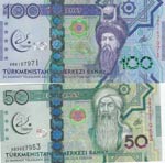Turkmenistan, 50 Manat ... 