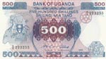 Uganda, 500 Shillings, ... 