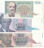 Yugoslavia, 10 Dinara, ... 