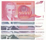 Yugoslavia, 1.000 Dinara ... 