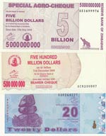 Zimbabwe, 20 Dollars, ... 
