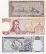 Mix Lot, Three banknotes of different ... 