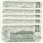 Canada, 1 Dollar, 1973, UNC, p85c, (Total 5 ... 