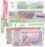 Mix Lot, 10 different banknotes in UNC ... 