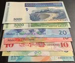 Mix Lot, 7 banknotes in whole UNC condition