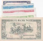 China fantasy banknotes lot, UNC, (Total 6 ... 