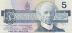 Canada, 5 Dollars, 1986, ... 