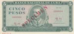 Cuba, 5 Pesos, 1972, ... 