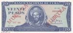 Cuba, 20 Pesos, 1988, ... 