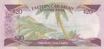 East Caribbean States, 20 Dollars, 1988, XF, ... 