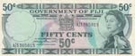 Fiji, 50 Cents, 1971, XF ... 