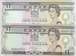 Fiji, 1 Dollar (2), ... 