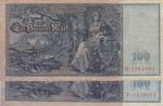 Germany, 100 Mark, 1910, VF / AUNC, p42, ... 