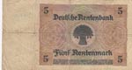 Germany, 5 Rentenmark, 1926, VG (+), p169
