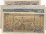 Mix Lot (Grece), 4 different banknotes.