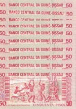Guinea-Bissau, 50 Pesos, 1990, UNC, p10, ... 