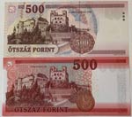 Hungary, 500 Forint (2), 2001/2018, UNC, ... 