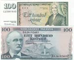 Iceland, 100 Kronur (2), ... 