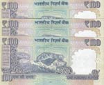 India, 100 Rupees, 2014, UNC, p105, ... 