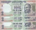 India, 100 Rupees, 2014, ... 