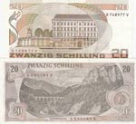 Austria, 20 Shillings (2), 1967/1986, AUNC, ... 