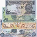 Iraq, 250 Dinars, 500 ... 