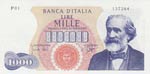 Italy, 1.000 Lire, 1962, ... 