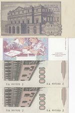 Italy, 1.000 Lire (4), 1969/1982/1990, AUNC ... 