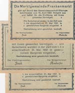 Austria, 10-20-50 Heller, 1921, UNC,  total ... 