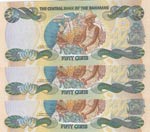 Bahamas, 1/2 Dollar, 2001, UNC, p68 