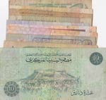Libya,  FINE,  Total 11 banknotes