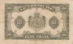 Luxembourg, 10 Francs, 1944, FINE, p44