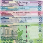Malawi,  Total 5 banknotes