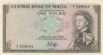 Malta, 1 Pound, 1969, ... 