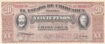 Mexico, 20 Pesos, 1915, ... 