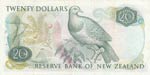 New Zealand, 20 Dollars, 1981/1985, VF, p173a