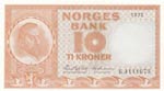 Norway, 10 Kroner, 1972, ... 