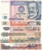 Peru,  Total 6 banknotes